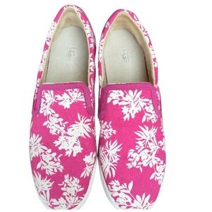 UGG Limited Edition Floral Slip on Sneakers